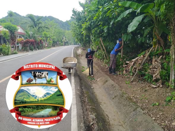 Continuamos con la limpieza de aceras, contenes canaletas, área verde, recolección de plásticos y desechos sólidos