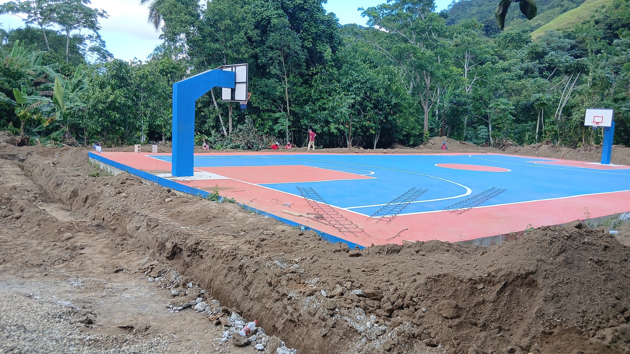 Continuamos con los trabajos de construcción varias obres en Río Grande