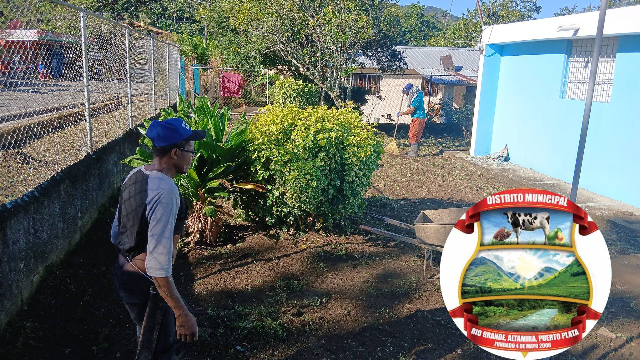 Brigadas de Río Grande en labor de limpieza