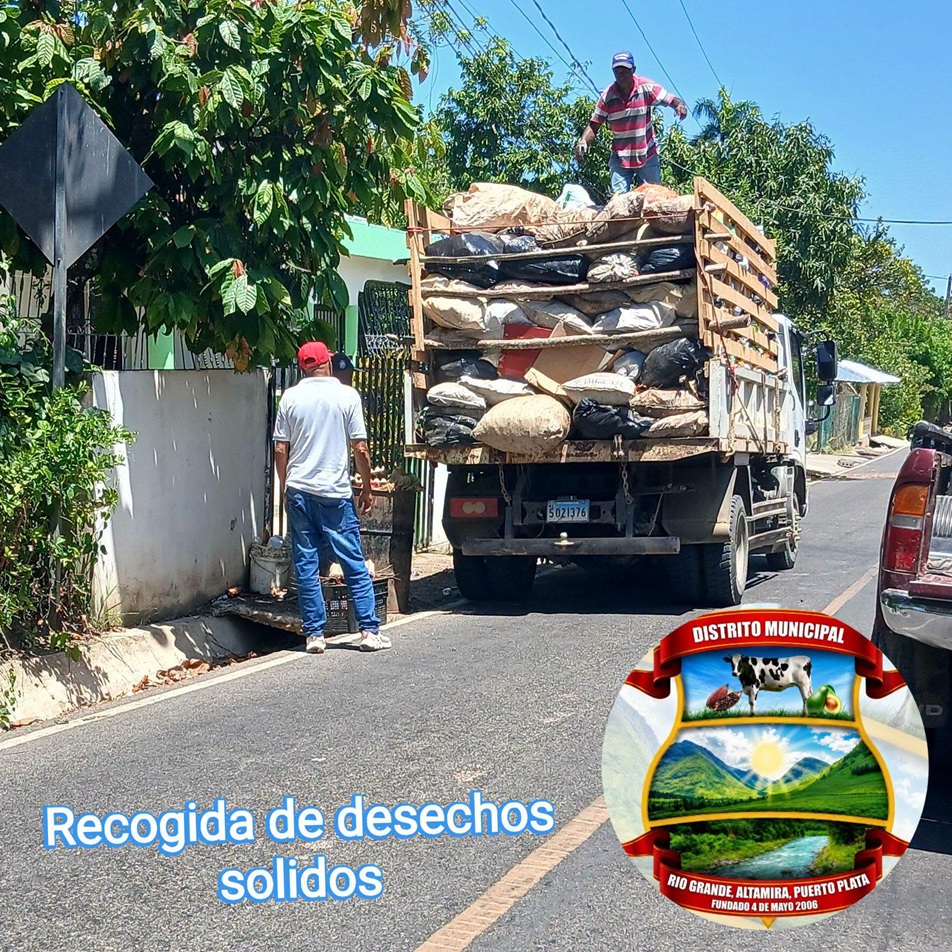 Junta Distrital Río Grande intensifica labores de limpieza y ornato para mantener un distrito más limpio